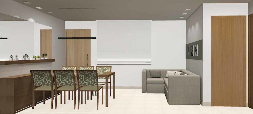 PROJETO SALA DE ESTAR E JANTAR